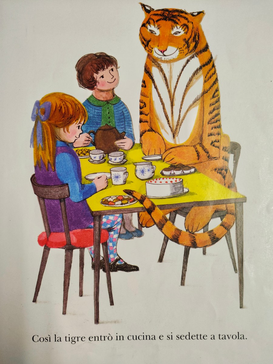 Una tigre all’ora del tè